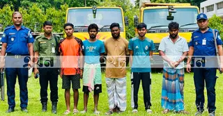 টাঙ্গাইলে অবৈধভাবে মাটি কাটার অভিযোগে ৫ জনকে সাজা